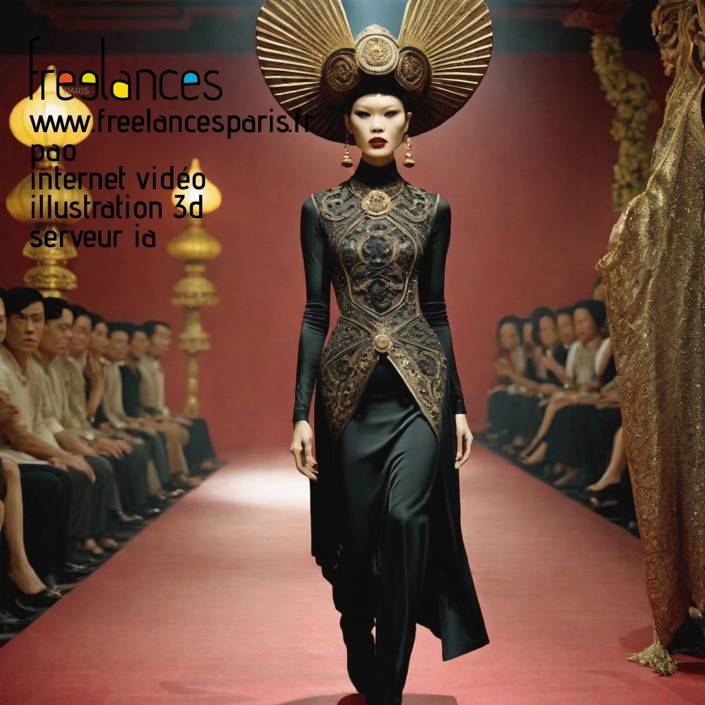 Pao mise en page internet vidéo illustration 3d serveur IA générative AI freelance paris studio de création magazines ldf4be90